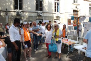 Notre stand lors du Carrefour des associations de Lyon 6ème édition 2016
