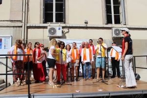 Mini-concert lors du Carrefour des associations de Lyon 6ème édition 2016